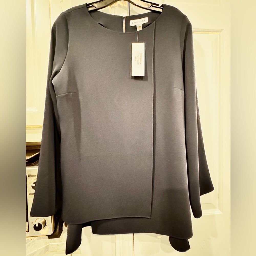 Everlane Women's Navy Blouse